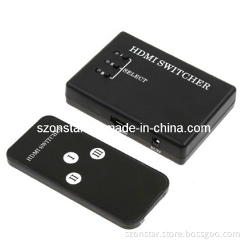 3 Port Mini 1080P HDMI Switch Switcher with Remote